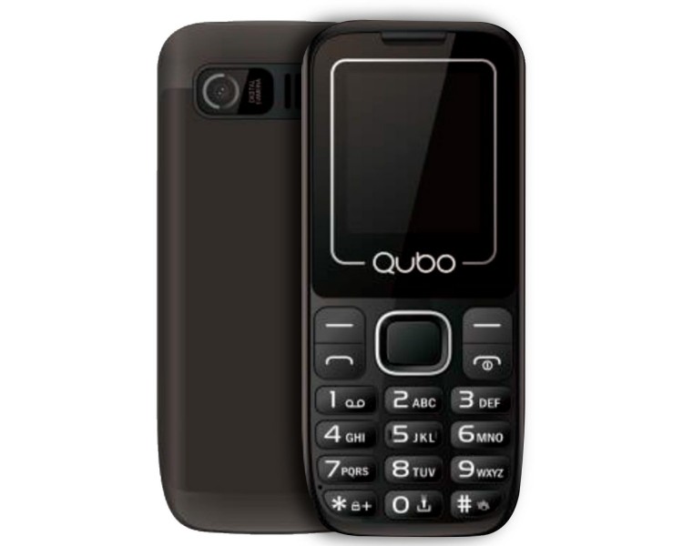 Teléfono móvil Qubo P180 Black 1,77" 32MB RAM 32MB 2G