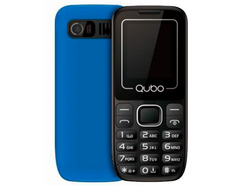 Teléfono Móvil Qubo P180 Blue / Móvil 1,77"