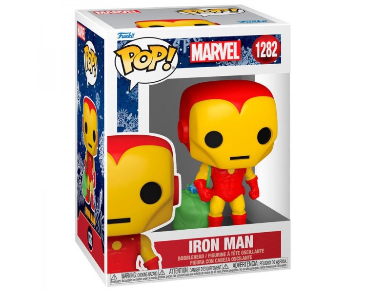 Figura Pop Marvel Holiday Iron Man