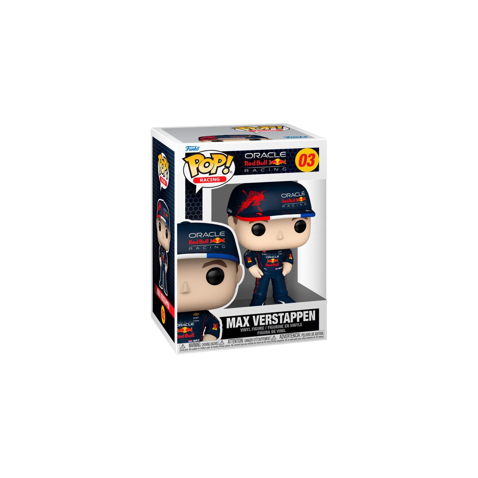 Figura Pop Formula 1 Max Verstappen