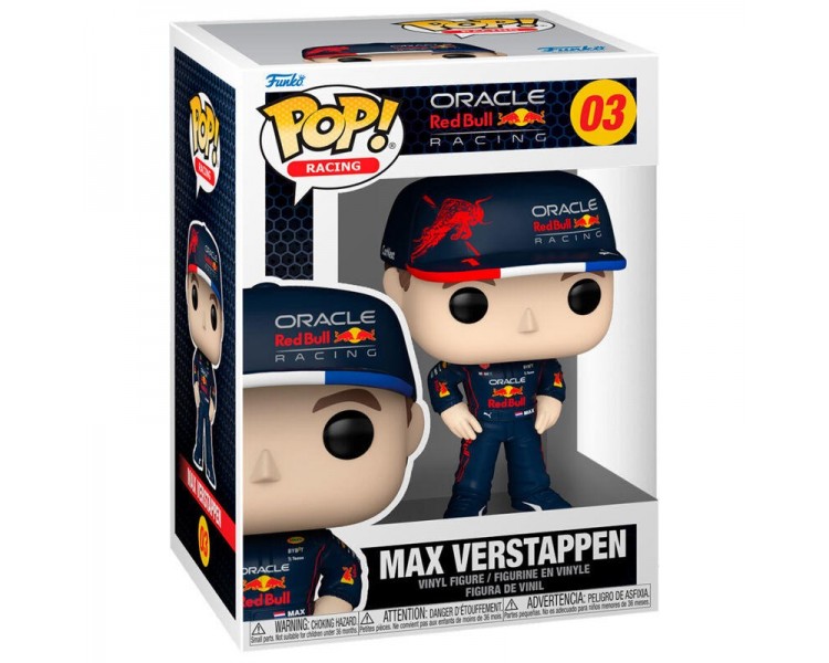 Figura Pop Formula 1 Max Verstappen