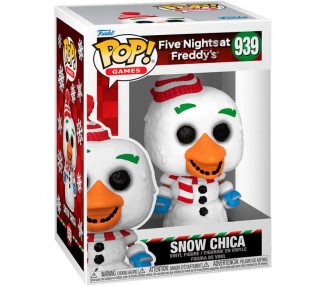 Figura Pop Five Nights At Freddys Holiday Snow Chica
