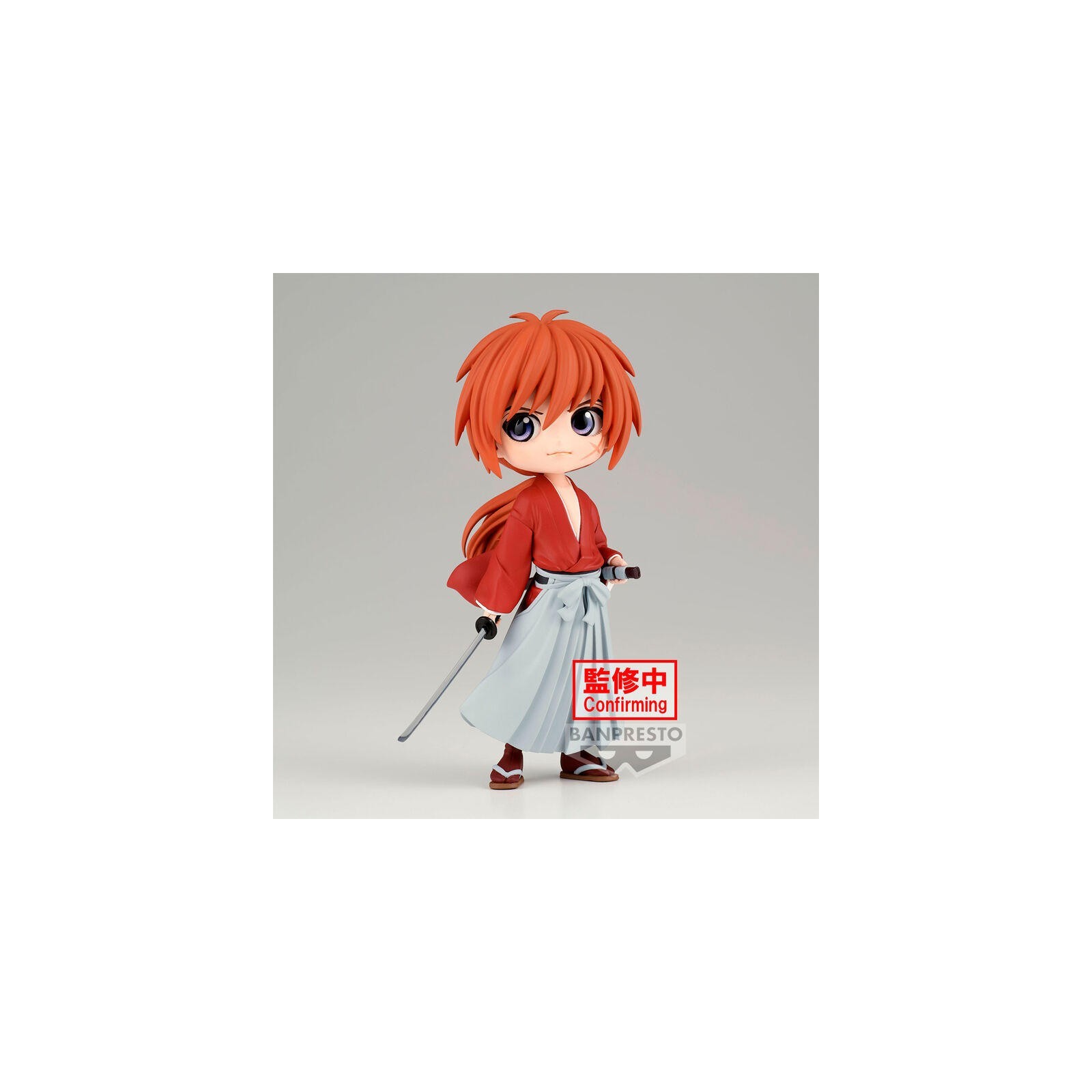 Figura Kenshin Himura Rurouni Kenshin Q Posket 14Cm