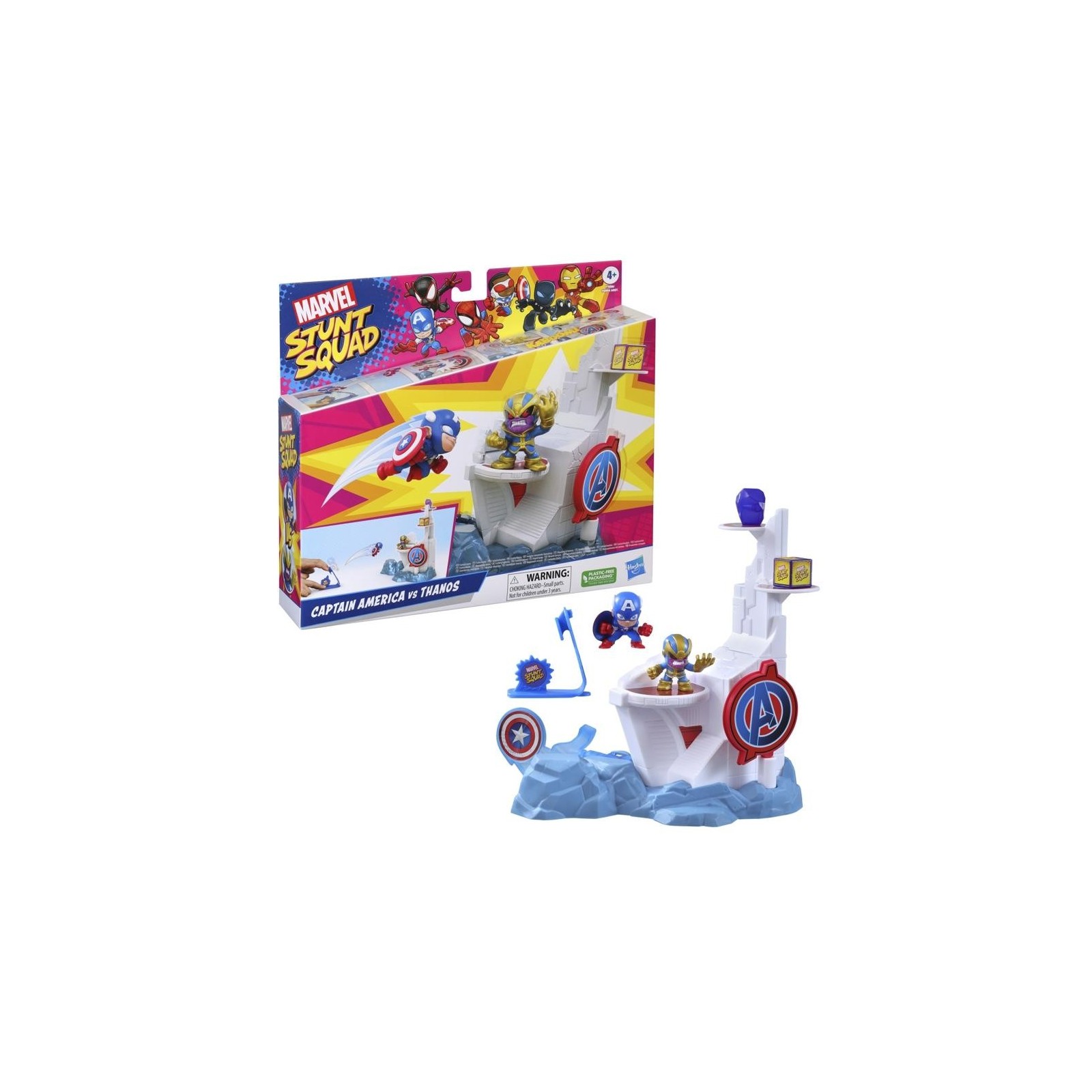 Set De Juego Hasbro Marvel Stunt Squad Tower Smash