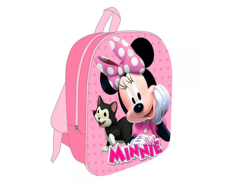 Mochila 3D Minnie Disney 30Cm