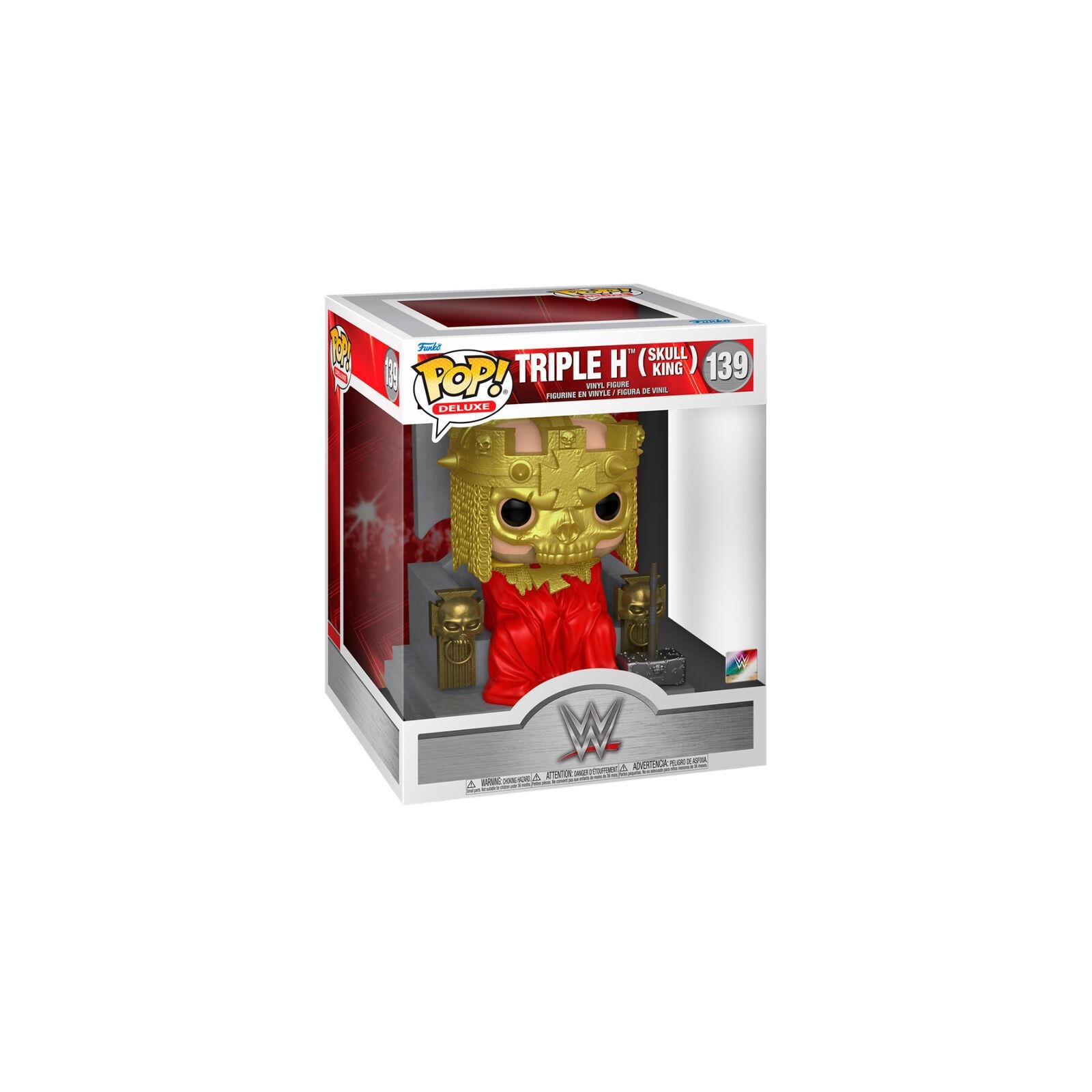 Figura Pop Deluxe Wwe Triple H Skull King