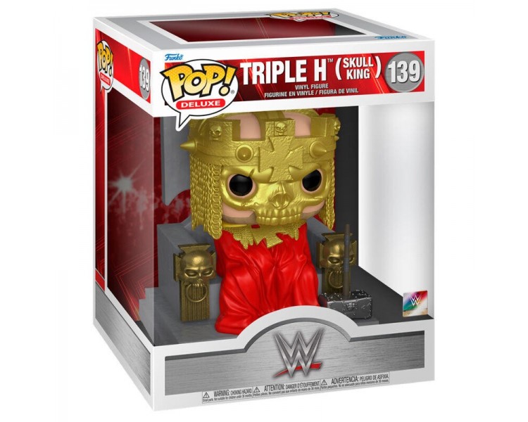 Figura Pop Deluxe Wwe Triple H Skull King