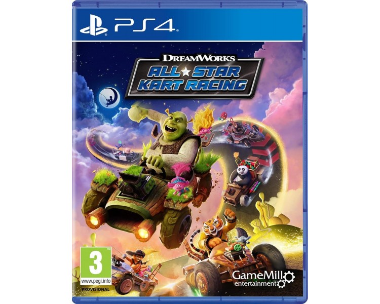 Dreamworks All-Star Kart Racing Ps4