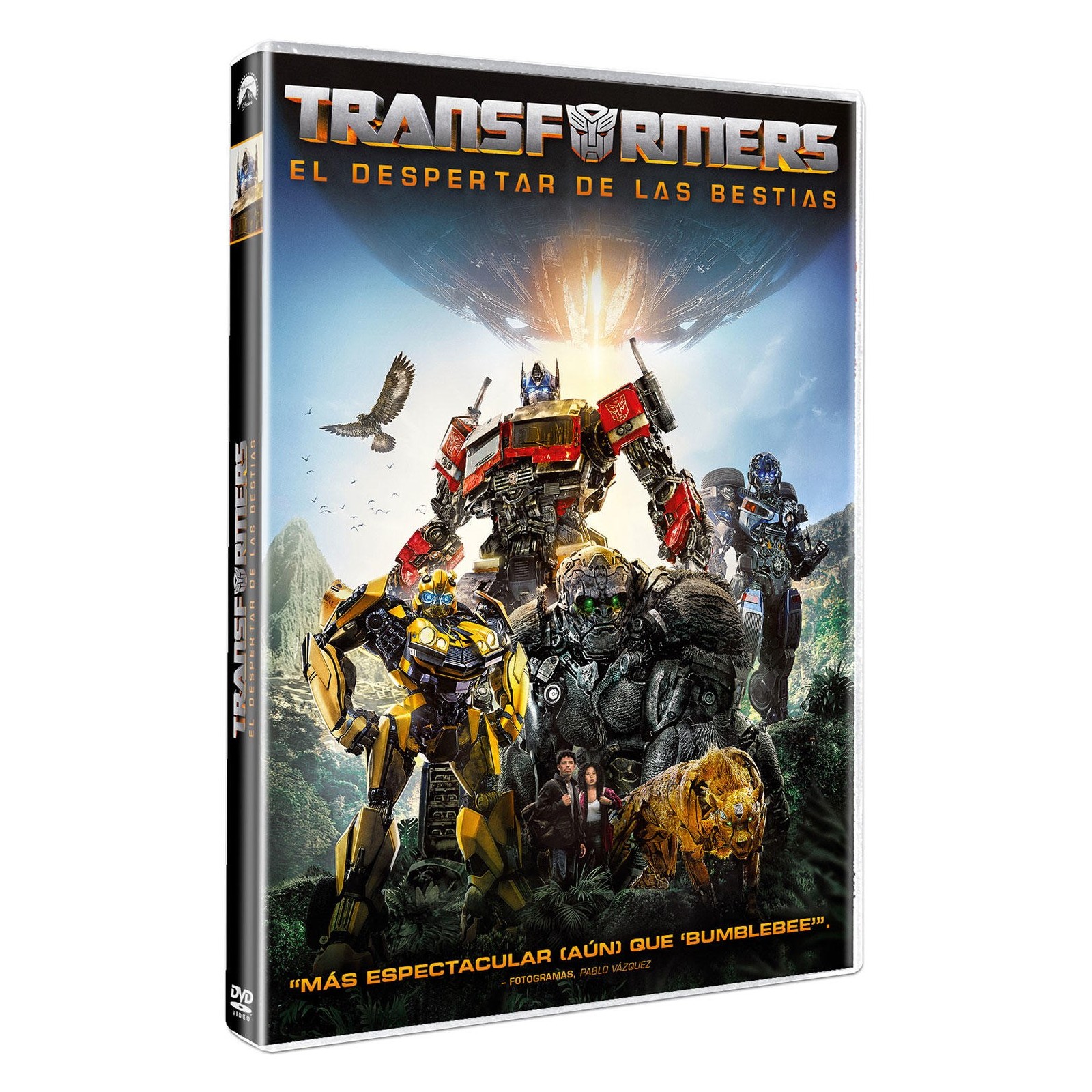 Transformers - El Despertar De Las Bestias - Dvd
