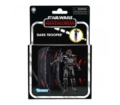 Figura Vin Dark Trooper The Mandalorian Star Wars 9,5Cm