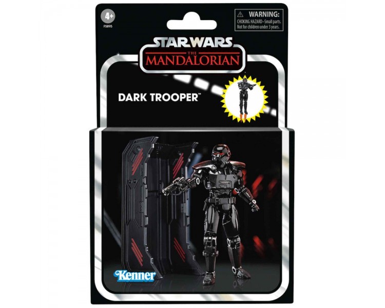 Figura Vin Dark Trooper The Mandalorian Star Wars 9,5Cm