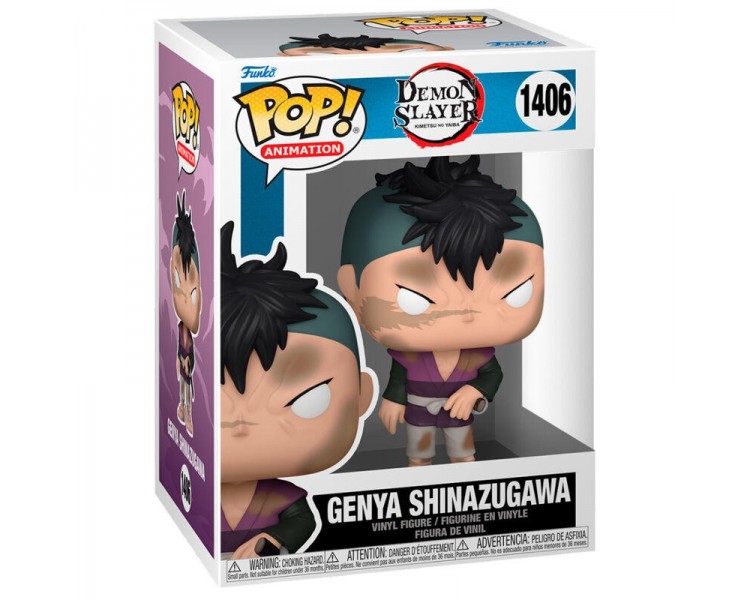 Figura Pop Demon Slayer Kimetsu No Yaiba Genya Shinazugama