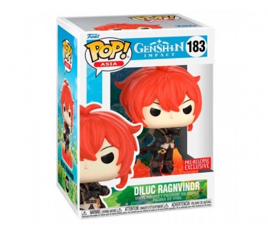 Figura Pop Genshin Impact 2 Diluc Ragnvindr