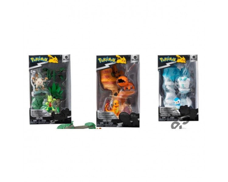 Pack Pokemon Mini Mundos + 2 Figuras Mundos Aleatorios