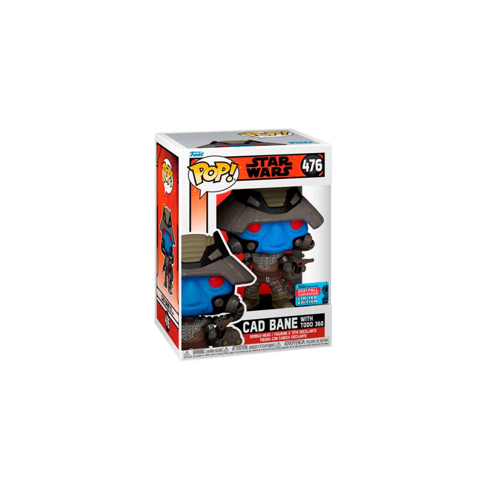 Figura Pop Star Wars Cad Bane Exclusive