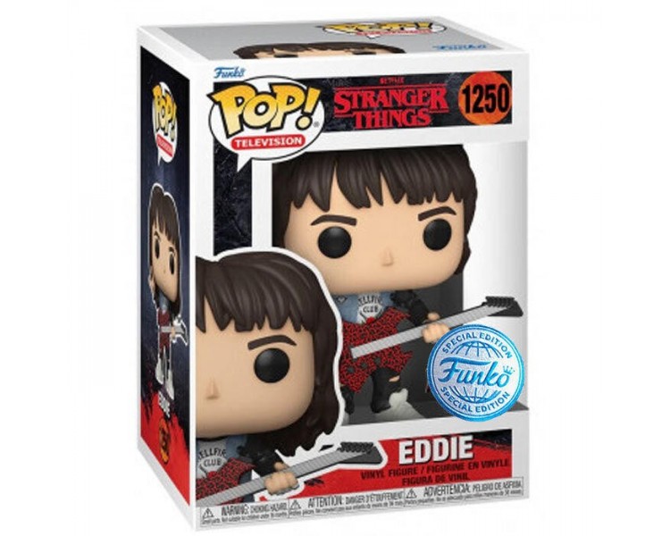 Figura Pop Stranger Things Eddie Exclusive