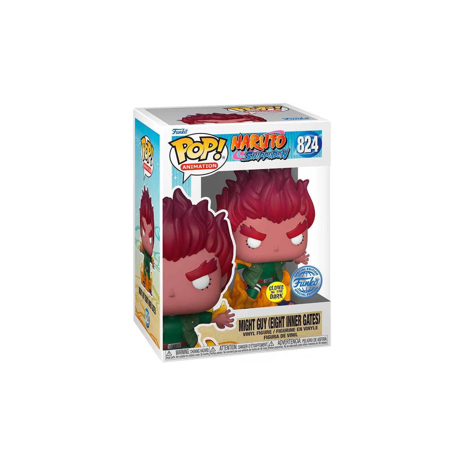 Naruto - Pop Might Guy (8 Inner Gates) (Brilla En La Oscurid