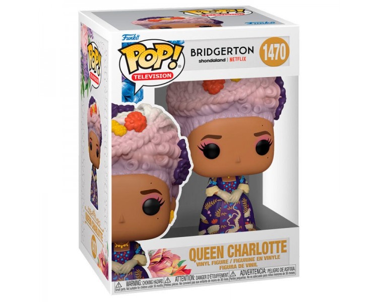Figura Pop Bridgerton Queen Charlotte