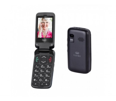 Telefono Trevi Flex 50C 2,4 Sos Negro