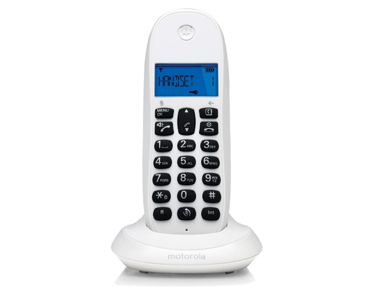 Teléfono Móvil Motorola C1001Cb+ Blanco / Teléfono Inalámbri