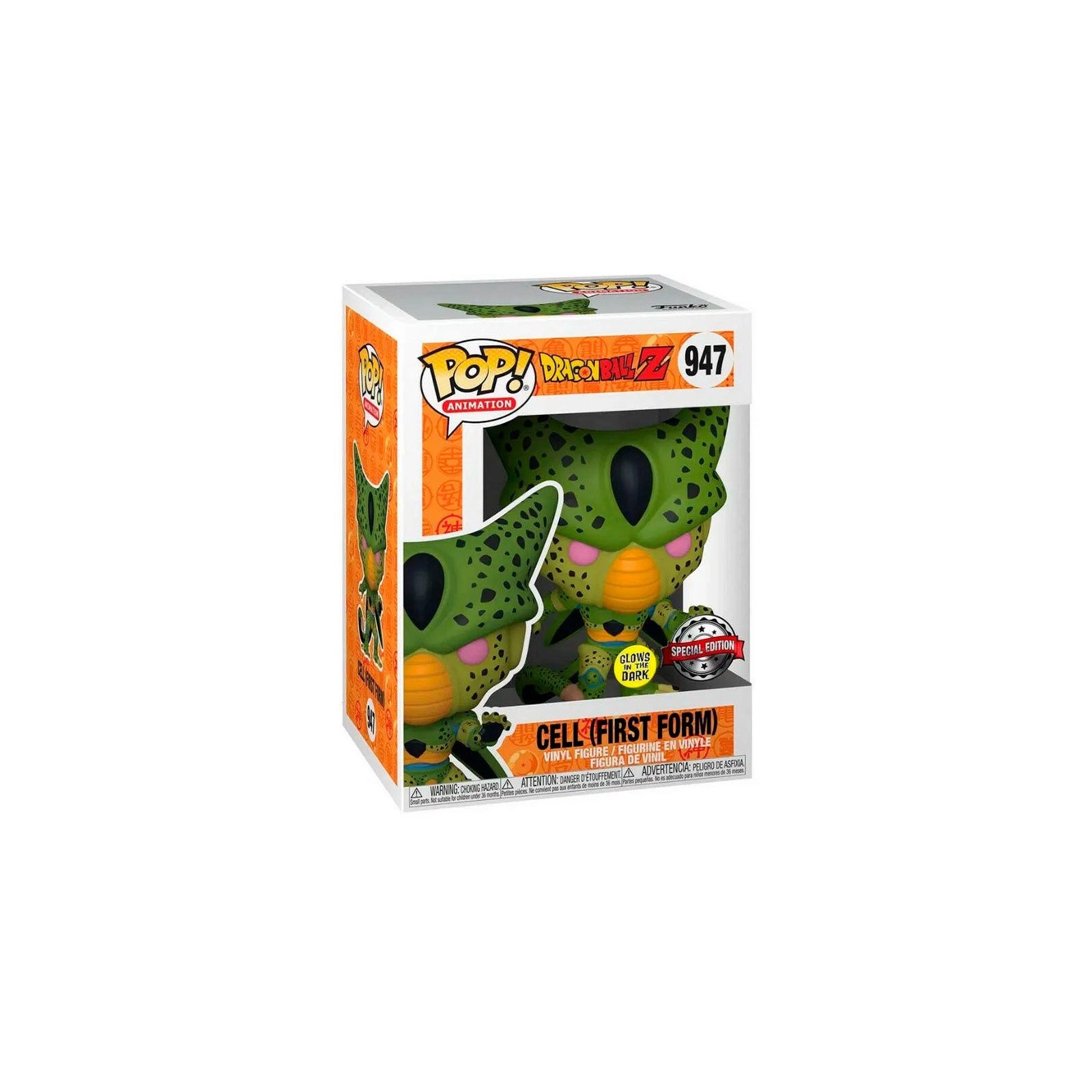 Figura Pop Dragon Ball Z Cell First Form Exclusive