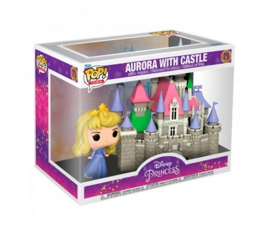 Figura Pop Town Disney Princesas Aurora With Castle