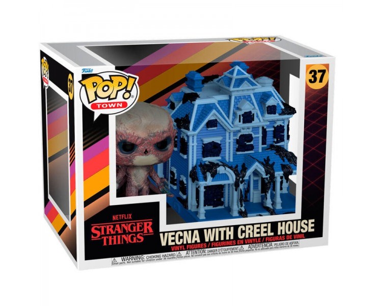 Figura Pop Town Stranger Things Vecna With Creel House