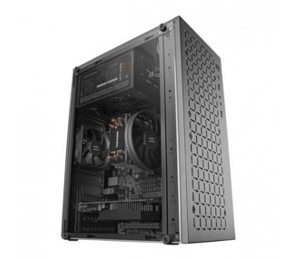 Caja Compacta Microatx Mars Gaming Mc-1000 Black Frontal Met