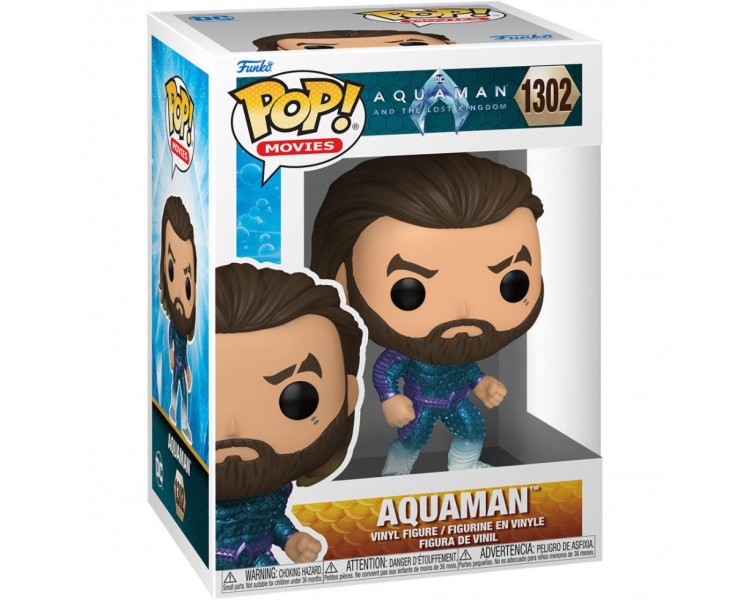 Figura Pop Dc Comics Aquaman Y El Reino Perdido Aquaman