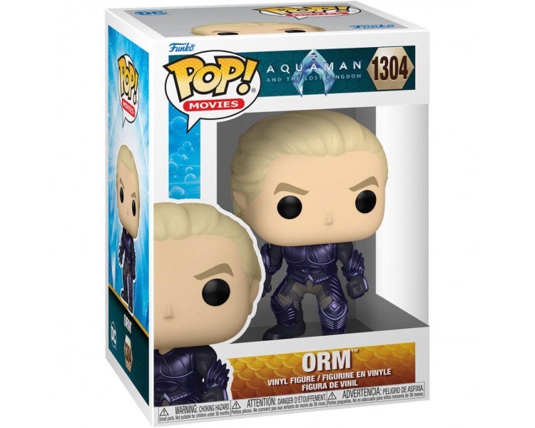 Figura Pop Dc Comics Aquaman Y El Reino Perdido Orm