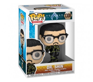 Figura Pop Dc Comics Aquaman Y El Reino Perdido Dr. Shin