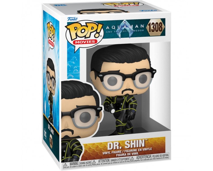 Figura Pop Dc Comics Aquaman Y El Reino Perdido Dr. Shin