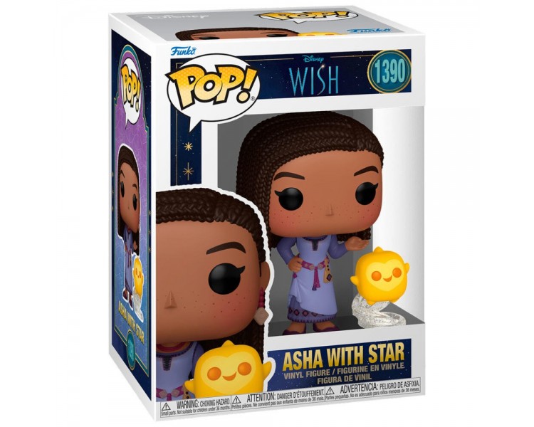 Figura Pop Disney Wish Asha With Star