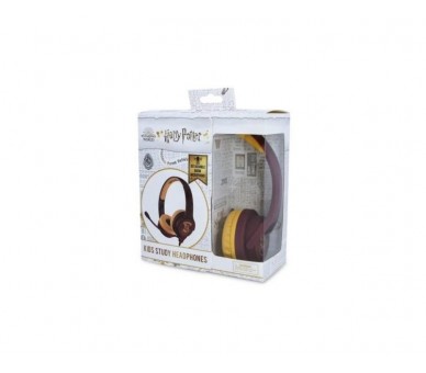 Auriculares Interactive Escudo Hogwarts Amarillo/Granate