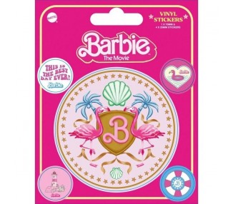 Pack 5 Pegatinas Barbie (This Is The Best Day Ever)