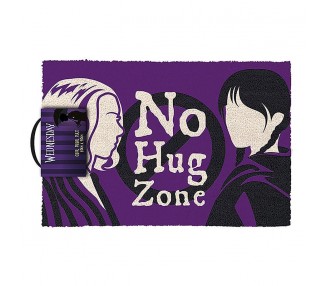 Felpudo No Hug Zone Wednesday 60 X 40 X 1,5 Cm