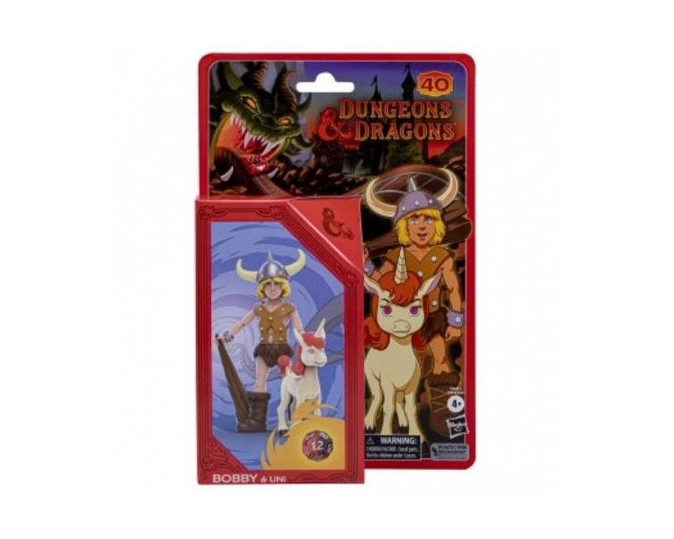 Figura Hasbro Dungeons & Dragons Bobby Y Uni