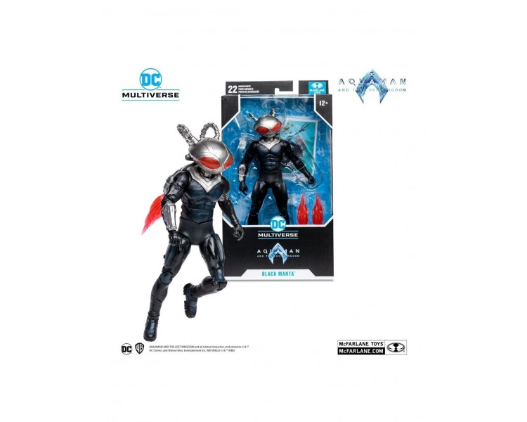 Figura Mcfarlane Toys Dc Aquaman 2 Movie 7In -  Black Manta