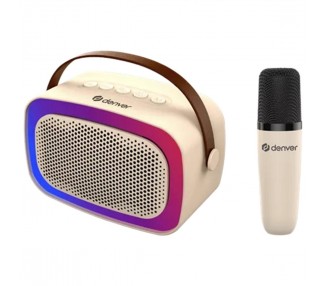 Altavoz Bluetooth Denver Btm - 610 - 100W - Microfono