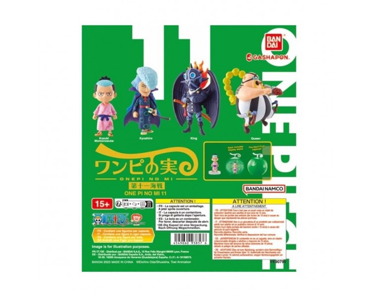 Set Gashapon Figuras Bandai Lote 20 Articulos One Piece No M