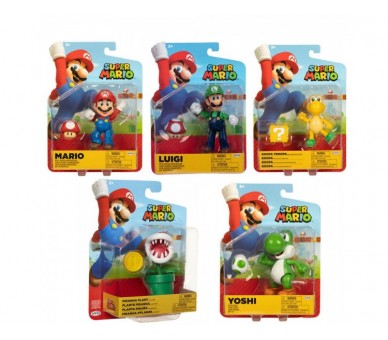 Figura Super Mario Wave 29 Super Mario Bros 10Cm Surtido 6 U