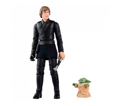 Figuras Luke Skywalker & Grogu El Libro De Boba Fett Star Wa