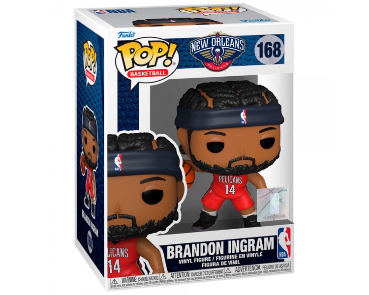 Figura Pop Nba New Orleans Pelicans Brandon Ingram