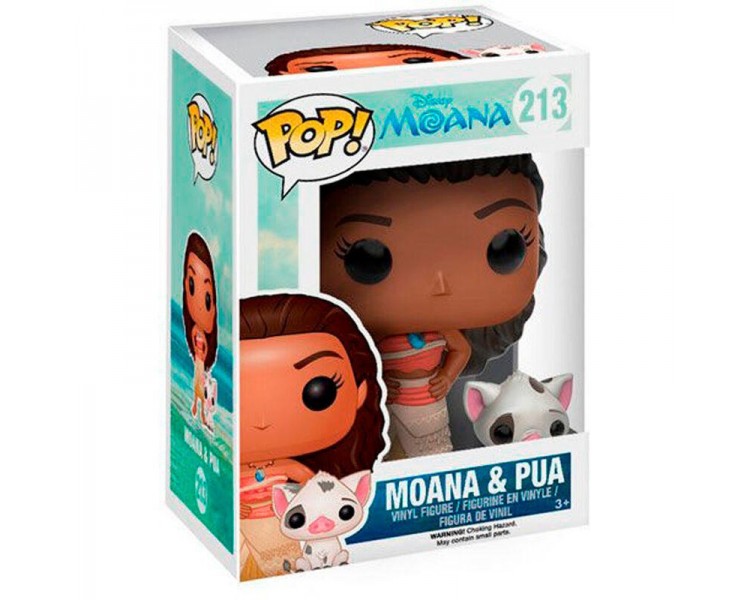 Figura Pop Disney Vaiana - Moana & Pua