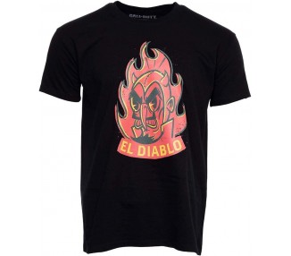 Camiseta Call Of Dutty Vanguard Devil Black L