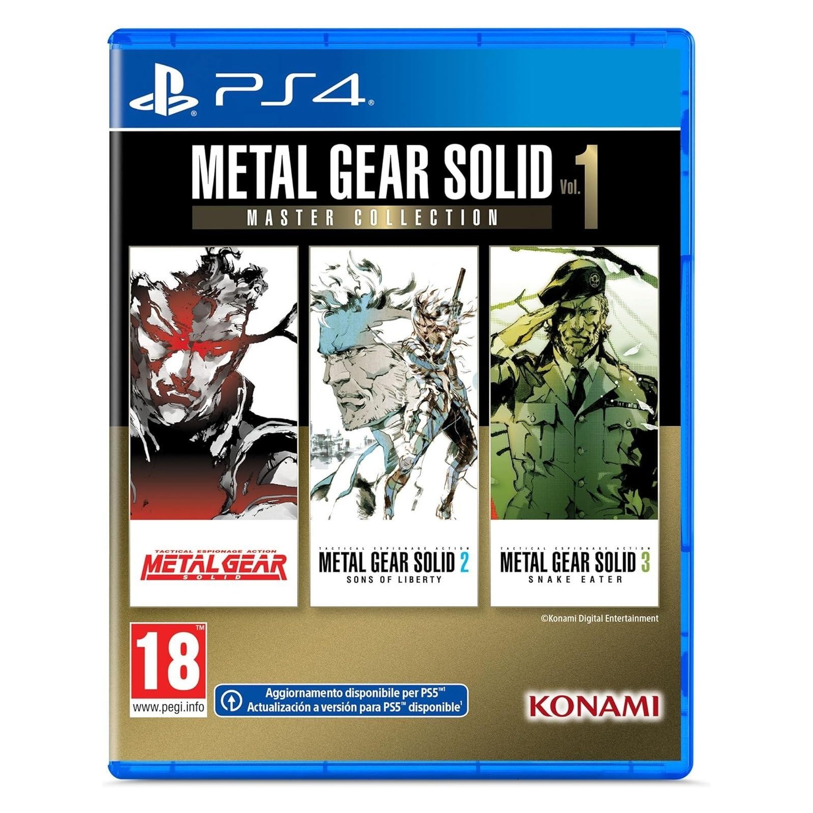 Metal Gear Solid: Master Collection Vol.1 Ps4