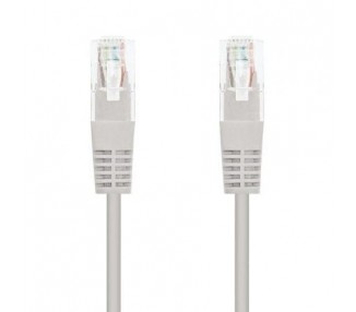 Cable De Red Rj45 Utp Nanocable 10.20.0425 Cat.6/ 25M/ Gris
