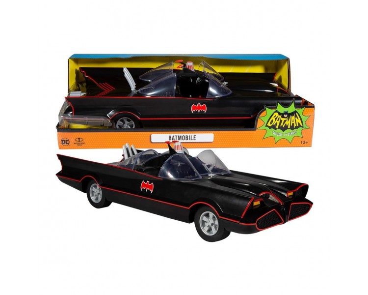 Figura Mcfarlane Toys Dc Retro 6In -  Batman 66 -  Batmobile