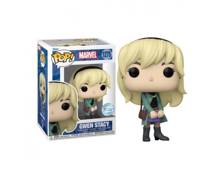 Funko Pop Marvel Spider - Man Gwen Stacy (1275) Exclusivo