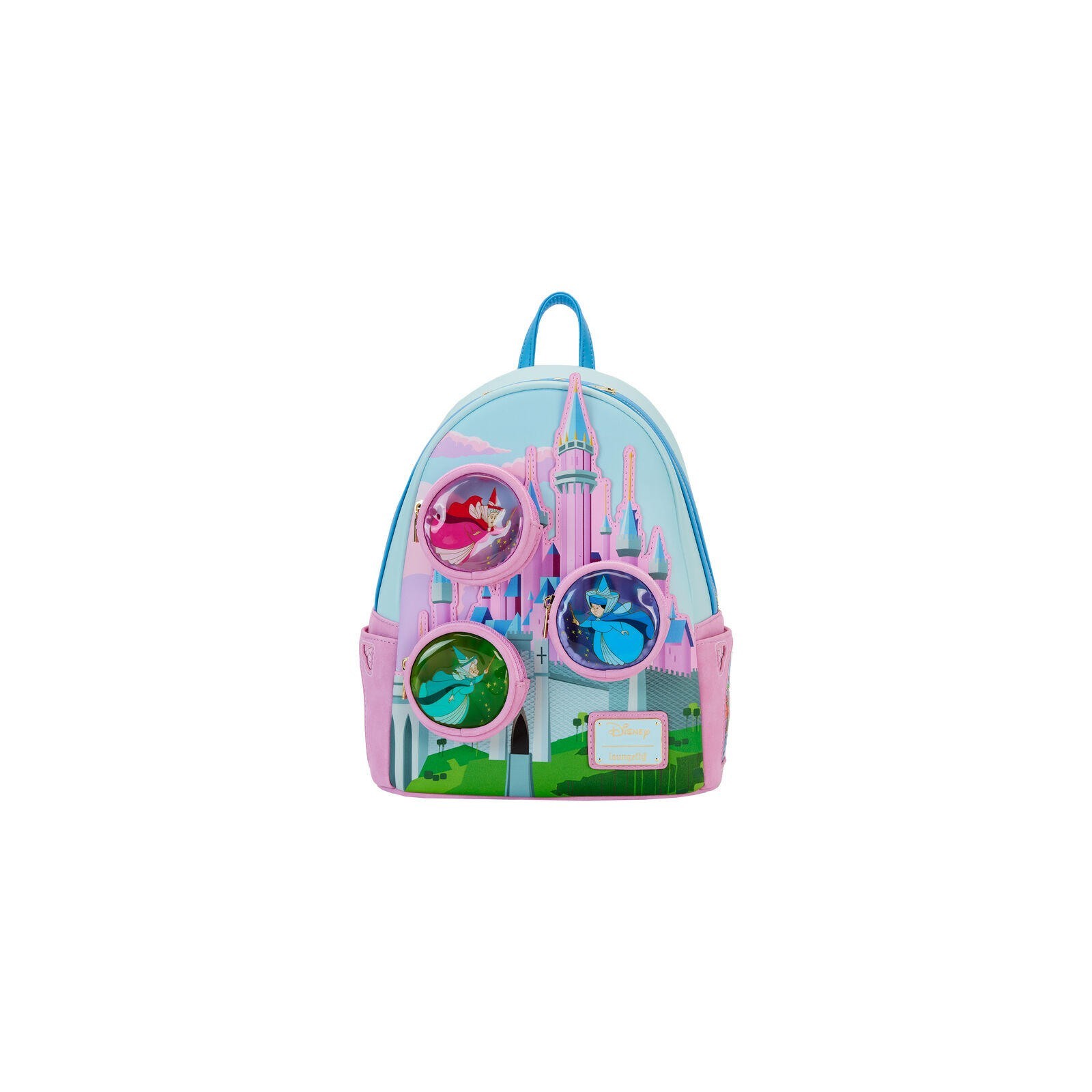 Mochila Hadas Madrinas Castillo La Bella Durmiente Disney Lo